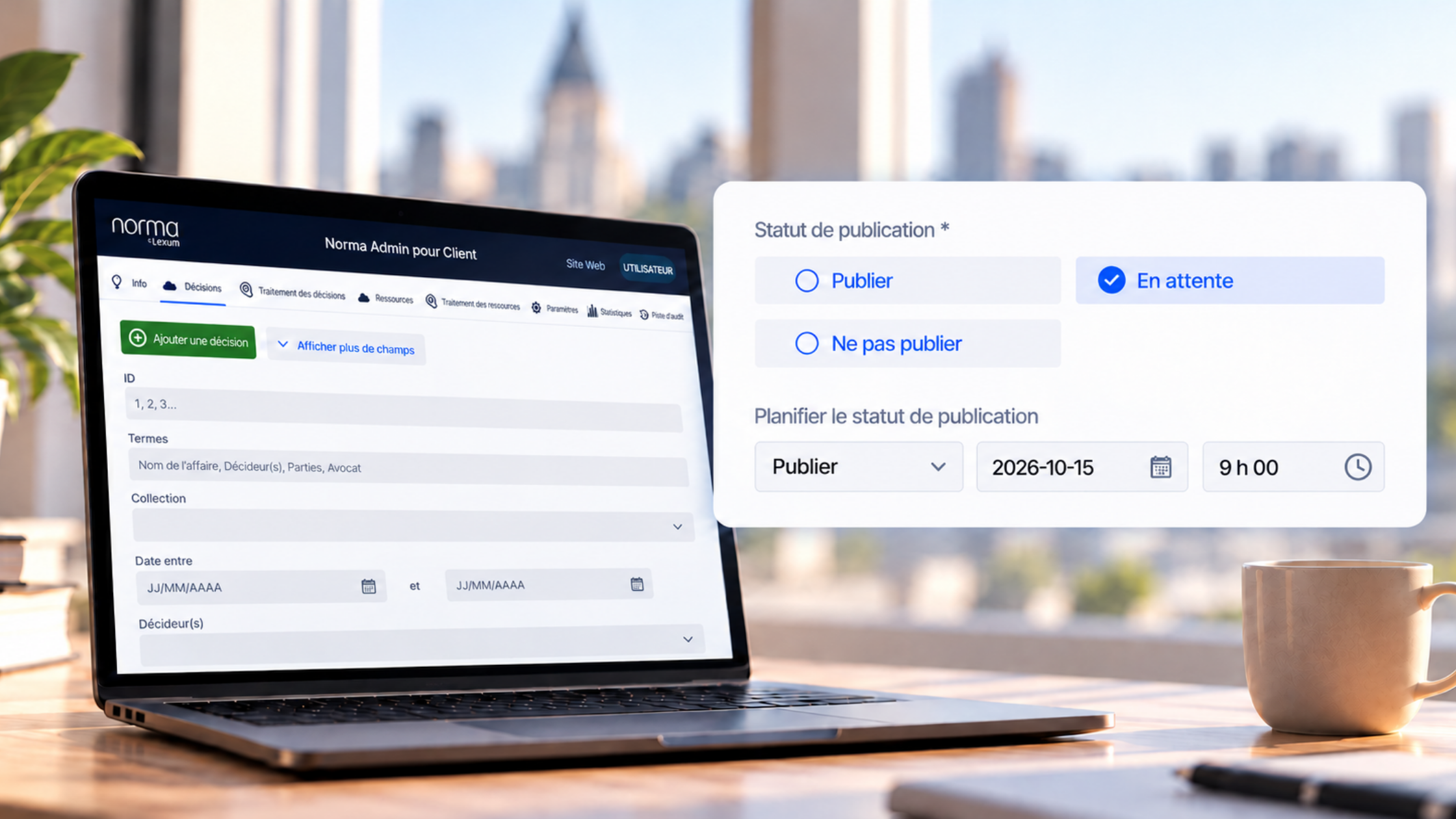 Norma facilite désormais la planification des publications