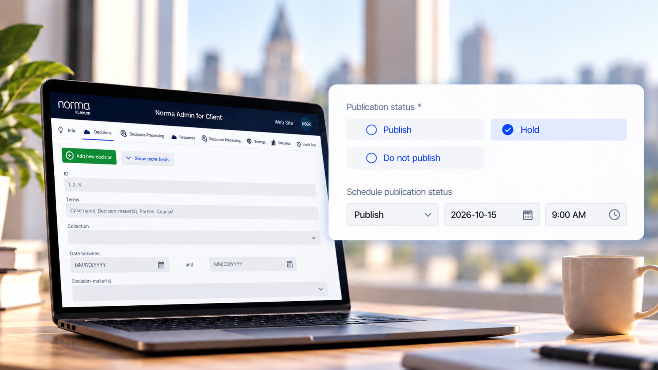 Norma Now Makes It Easier to Schedule Publications